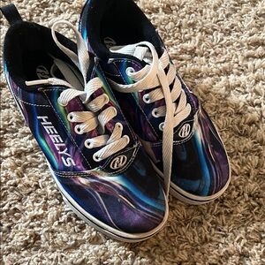 Heelys Iridescent Blue and Purple Skate Shoes